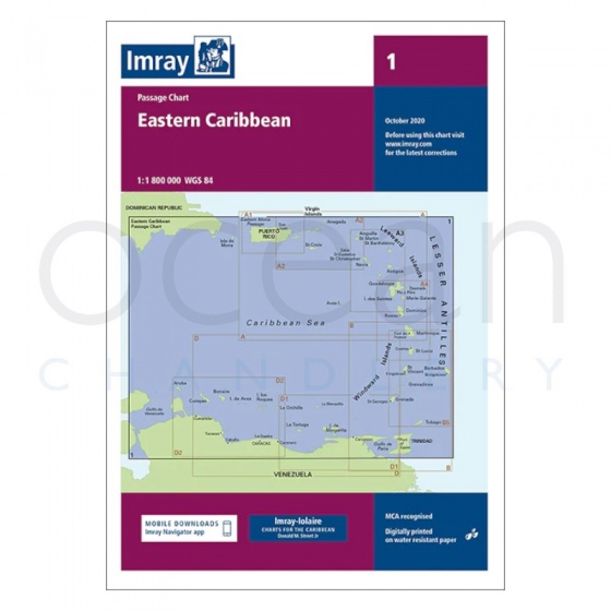 Imray - Chart 1 Eastern Caribbean
