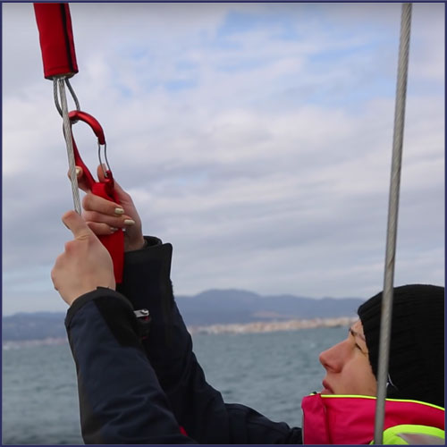 Ligne Flottante De Sauvetage RESCUE SLING - 40 Mètres - Pour Sécurité En Mer, Bateau, Plongée, Activités Nautiques