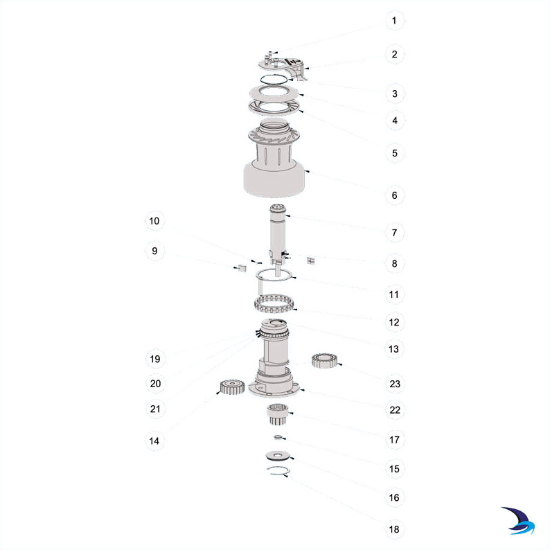 Andersen - Self Tailing Winch Spares (Size 28ST Pre 2006)