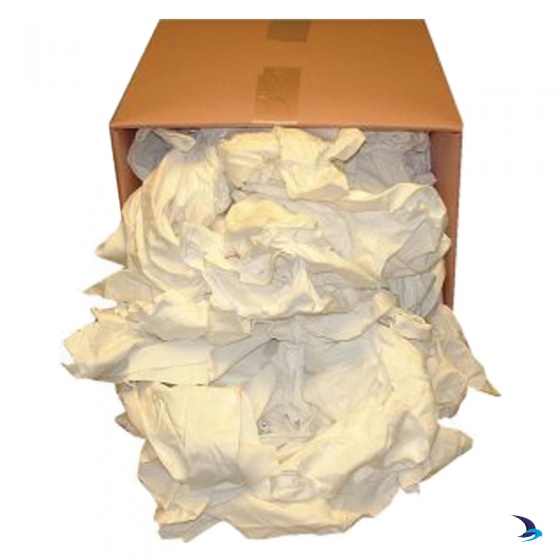 White Cotton Sheet Rags