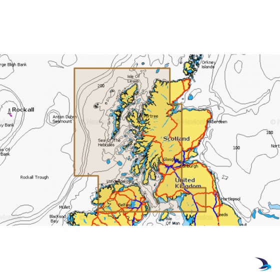 Navionics - Navionics+ NAEU006R Scotland, West Coast