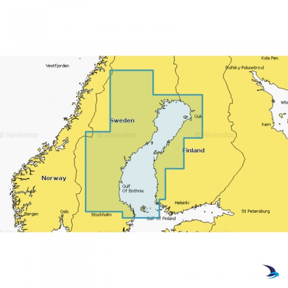 Navionics - Navionics+ NAEU047R Gulf of Bothnia