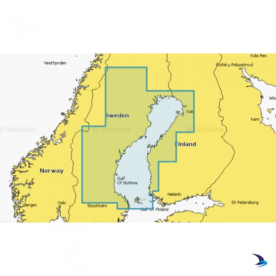 Navionics - Navionics+ NAEU047R Gulf of Bothnia