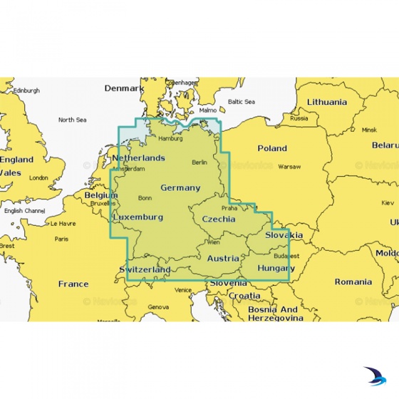 Navionics - Navionics+ NAEU060R Germany, Lakes & Rivers