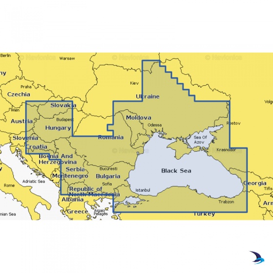 Navionics - Navionics+ NAEU063R Black Sea & Azov Sea