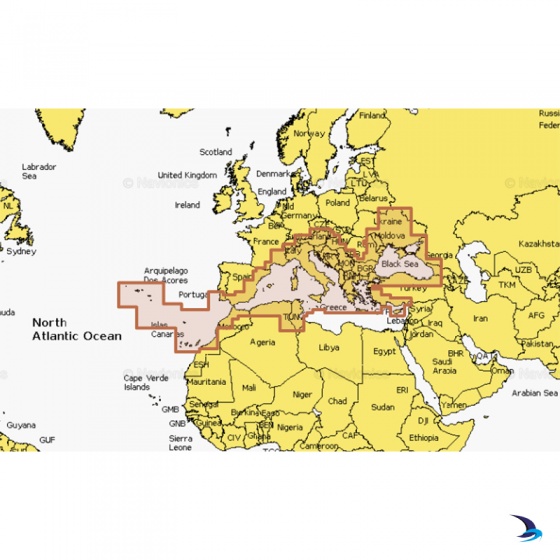 Navionics - Navionics+ NAEU643L Mediterranean & Black Sea