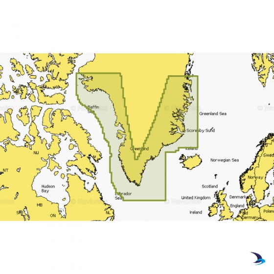 Navionics - Navionics+ NAEU064R Greenland