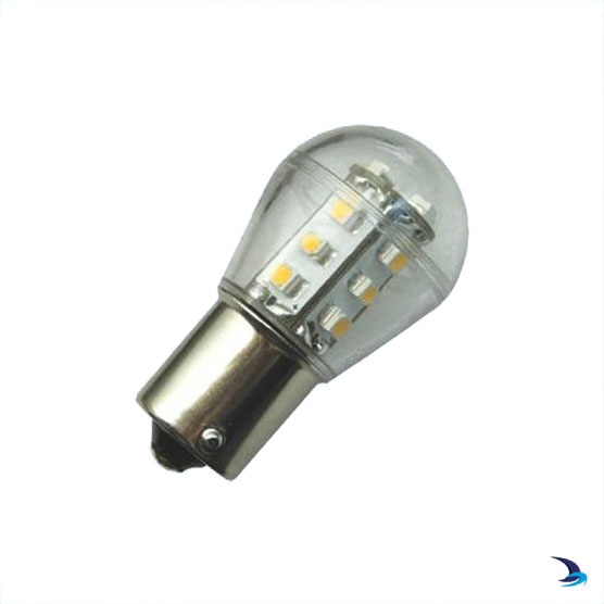 Holt - LED Interior Bulb with Clear Cover BA15D