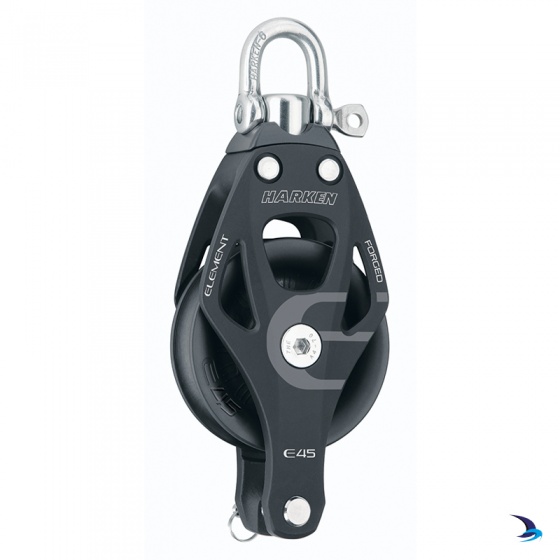 Harken - Element Block Single Swivel with Becket 45mm