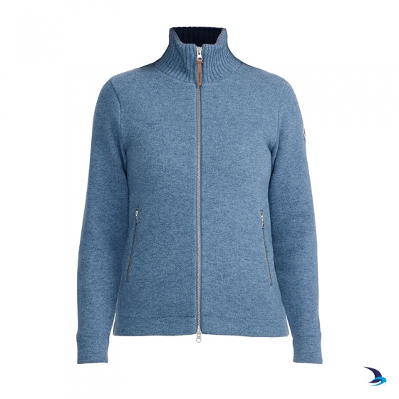 Holebrook - Claire Fullzip WP Windproof Ladies Sweater Blue