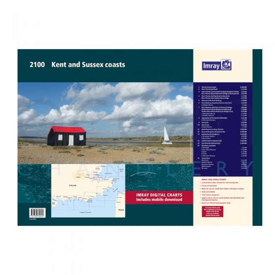 Imray - Chart Folio Pack 2100 Kent & Sussex Coasts