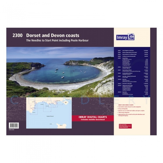 Imray - Chart Folio Pack 2300 Dorset & Devon Coasts