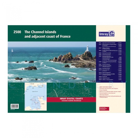 Imray - Chart Folio Pack 2500 Channel Islands & Adjacent Coast of France
