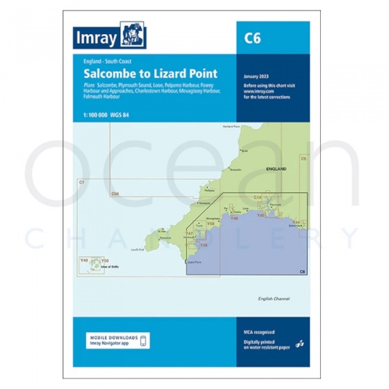 Imray - Chart C6 Salcombe to Lizard Point