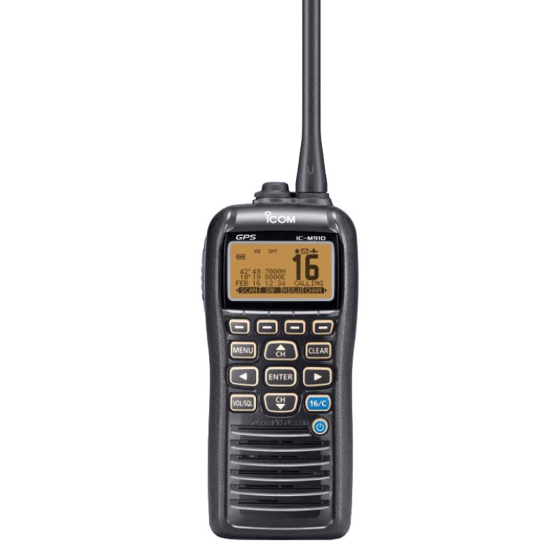 Icom - IC-M91D buoyant VHF / DSC handheld radio