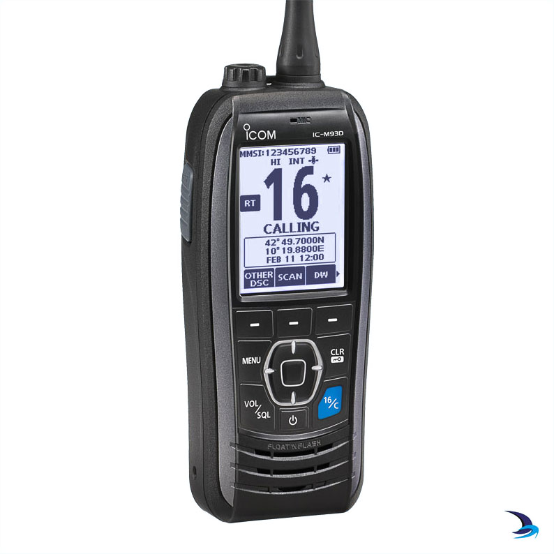 Icom - IC-M93D buoyant VHF / DSC handheld radio