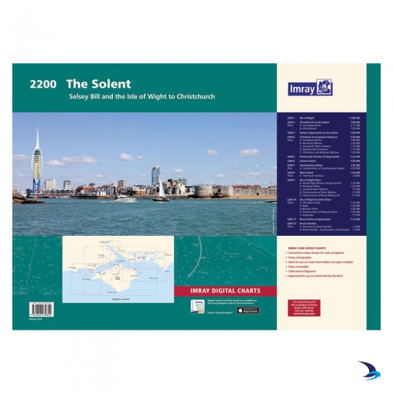 Imray - Chart Folio 2200 The Solent