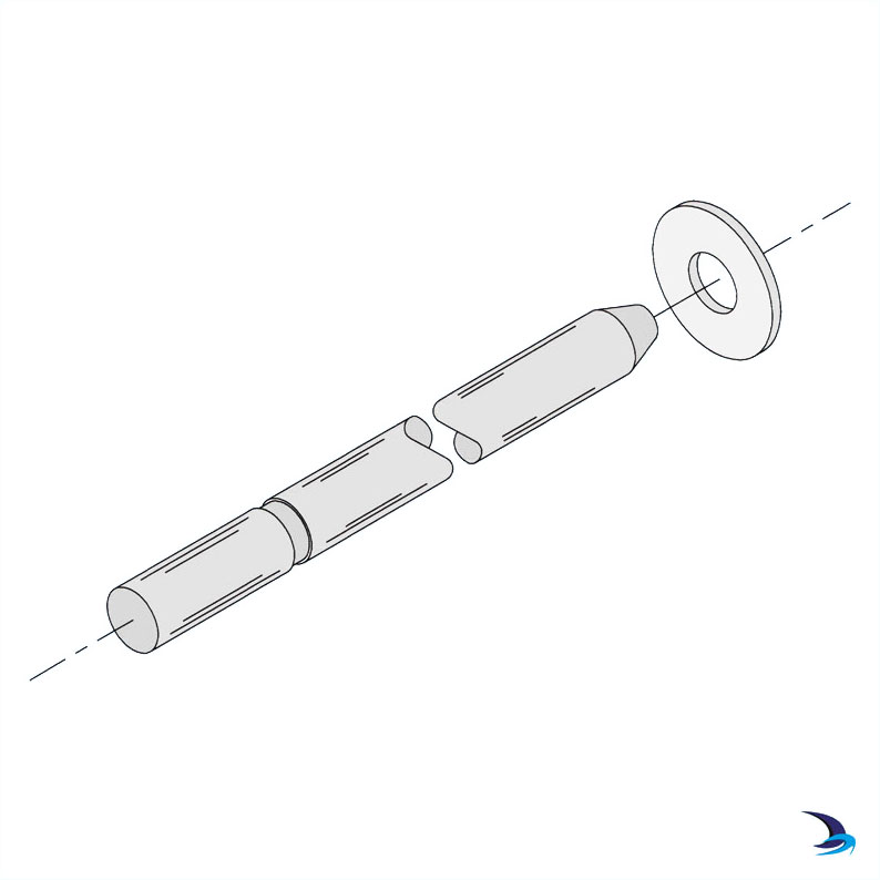 Lewmar - Hinge Pin Kits for Ocean Hatches