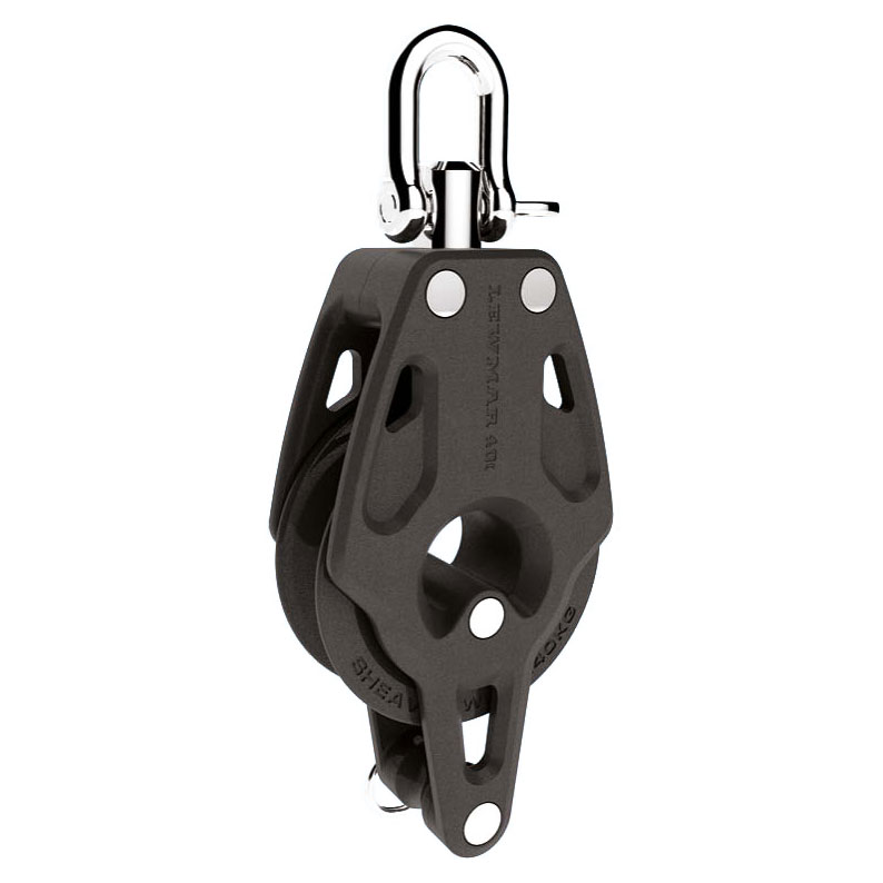 Lewmar - Control Block Single Swivel Head + Becket 40mm