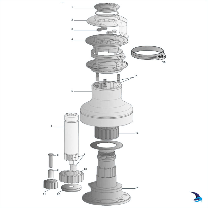 Lewmar - EVO Winch Spares (Size 15ST)