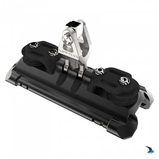 Lewmar - NTR Torlon Ball (TB) Mainsheet Car with Upstand & Single Control Line Sheaves Size 1