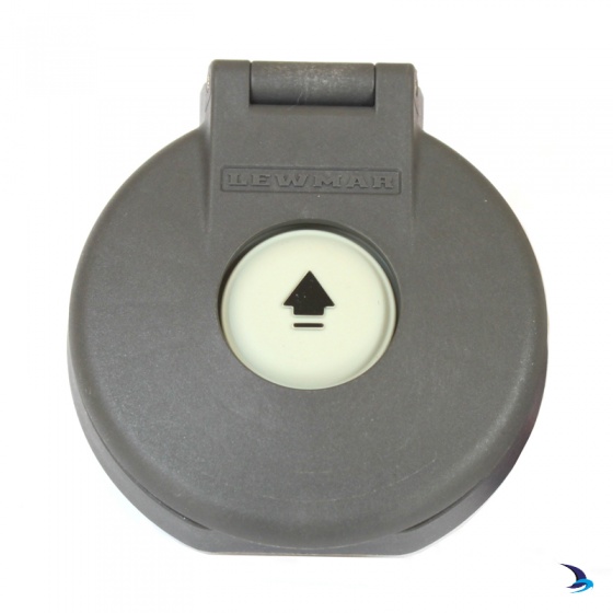 Lewmar - Deck Foot Switch Grey Open