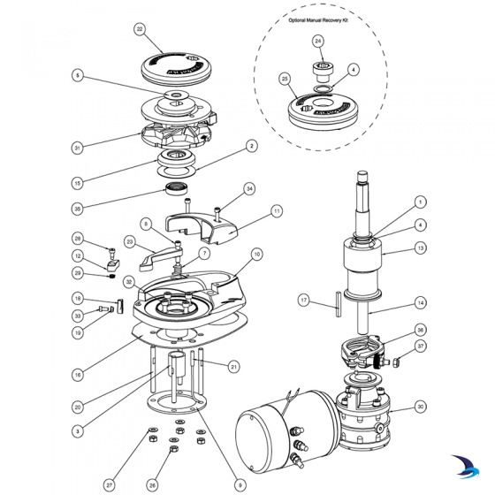 Lewmar - Drive Kit for V1 Windlass