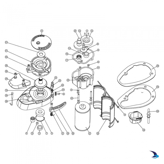 Lewmar - V700 Motor Kit