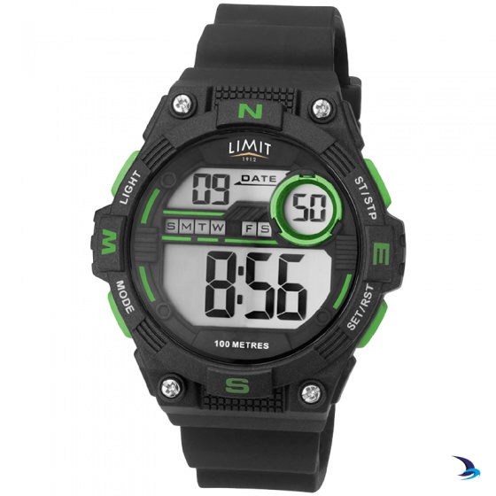 Limit - Countdown Watch, Black/Green