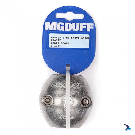 MG Duff - Zinc Ball Shaft Anode 1 1/8'' (29mm)