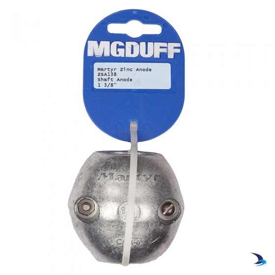 MG Duff - Zinc Ball Shaft Anode 1 3/8'' (34.8mm)