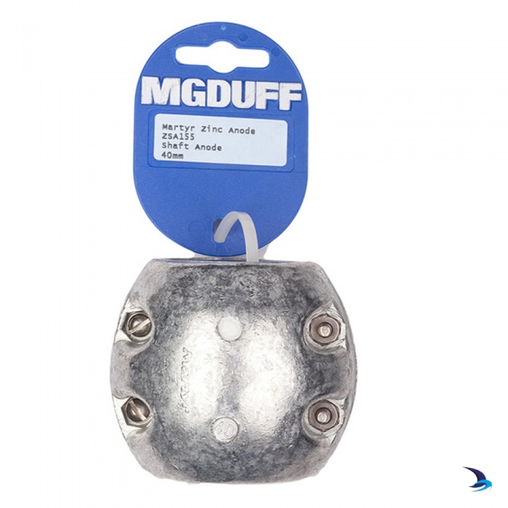 MG Duff - Zinc Ball Shaft Anode 40mm