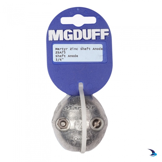 MG Duff - Zinc Ball Shaft Anode 3/4'' (19mm)