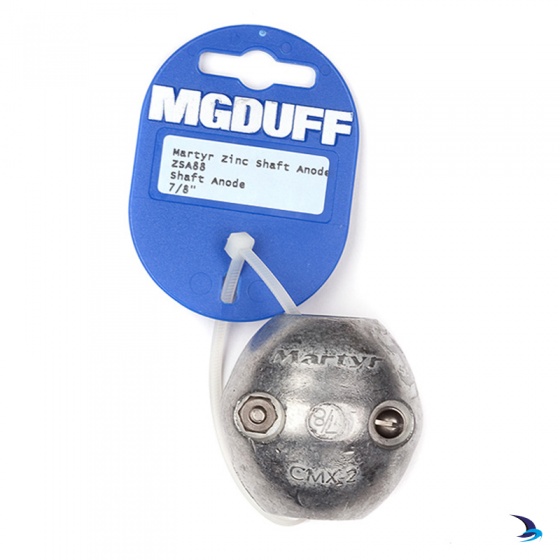 MG Duff - Zinc Ball Shaft Anode 22mm
