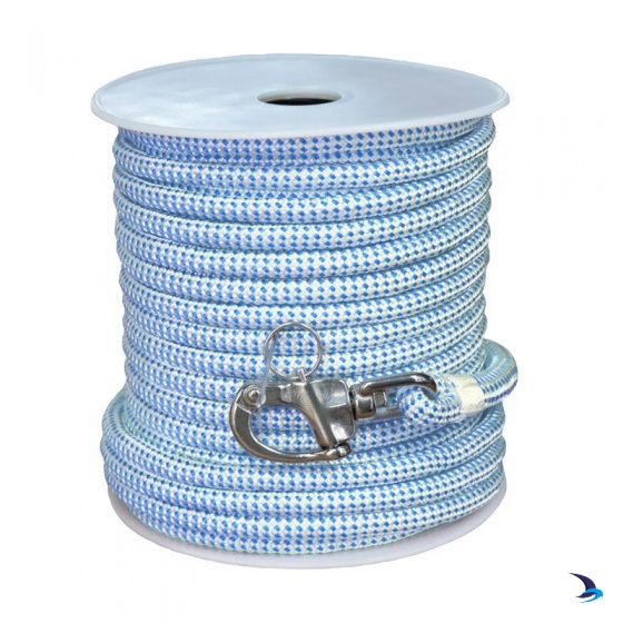 Meridian Zero - Pre-Spliced 10mm Halyard with Snap Shackle Shackle 33m