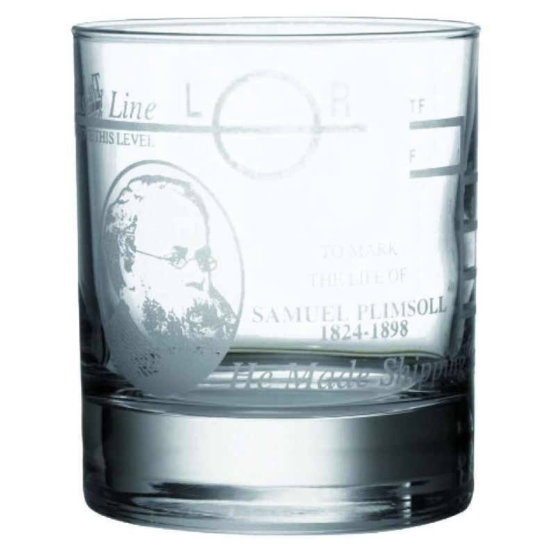 Nauticalia - Whisky Tumbler 'Plimsoll Line'