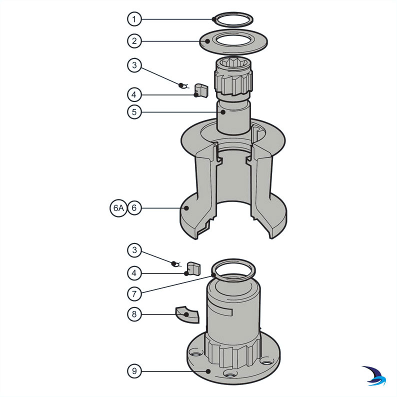 Lewmar - Ocean Winch Spares (Size 7)