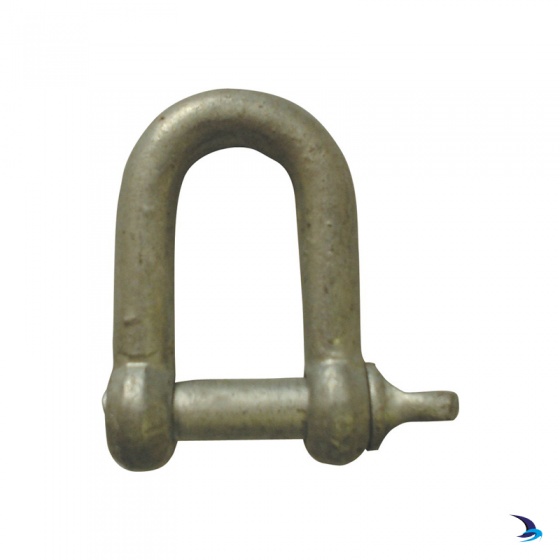 Galvanised Steel D Shackle