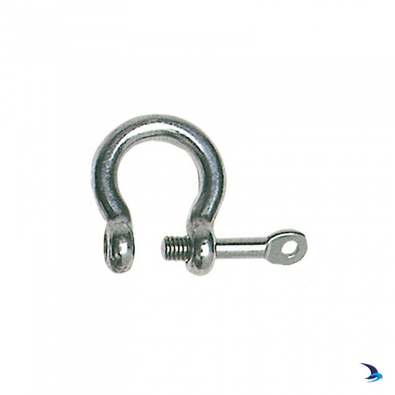 Stainless Steel Bow Shackle With Captive Pin