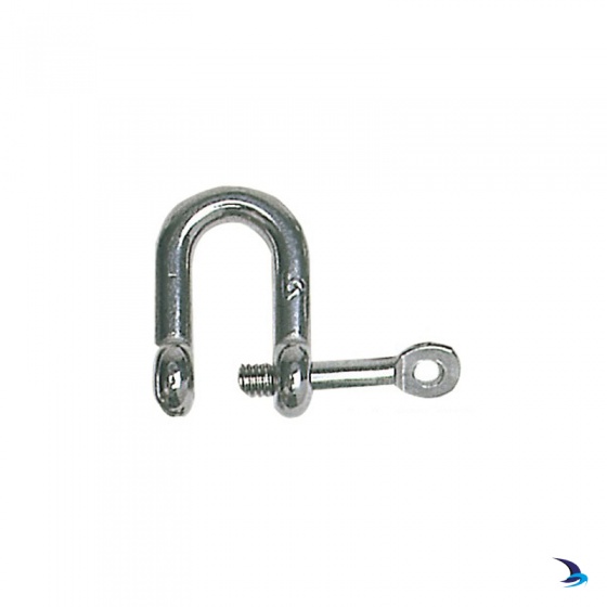 Stainless Steel D Shackle With Captive Pin
