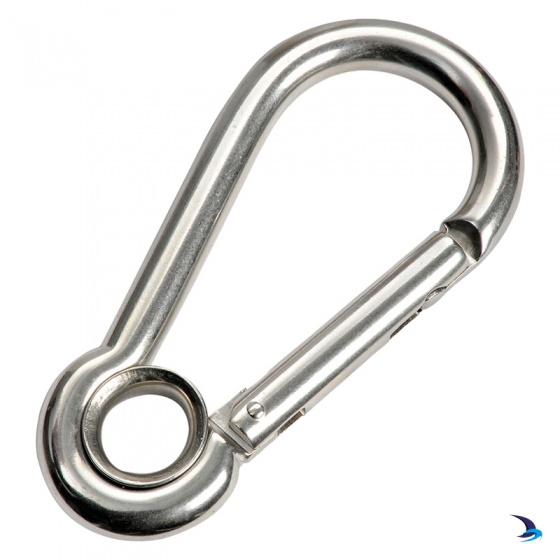 Carabiner with Flush Closure Stainless Steel