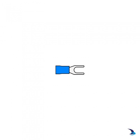 Pre Insulated Terminal Fork Blue 4.3mm