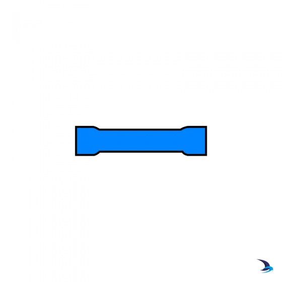 Pre Insulated Straight Connector Blue
