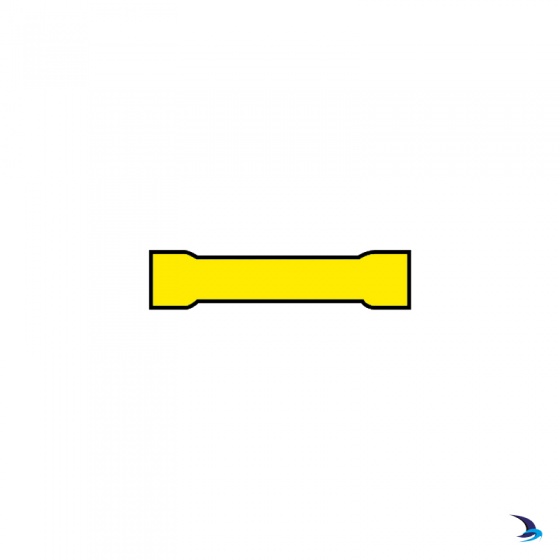 Pre Insulated Straight Connector Yellow