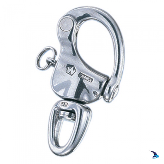 HR safety snap hook - With swivel - Length: 70 mm