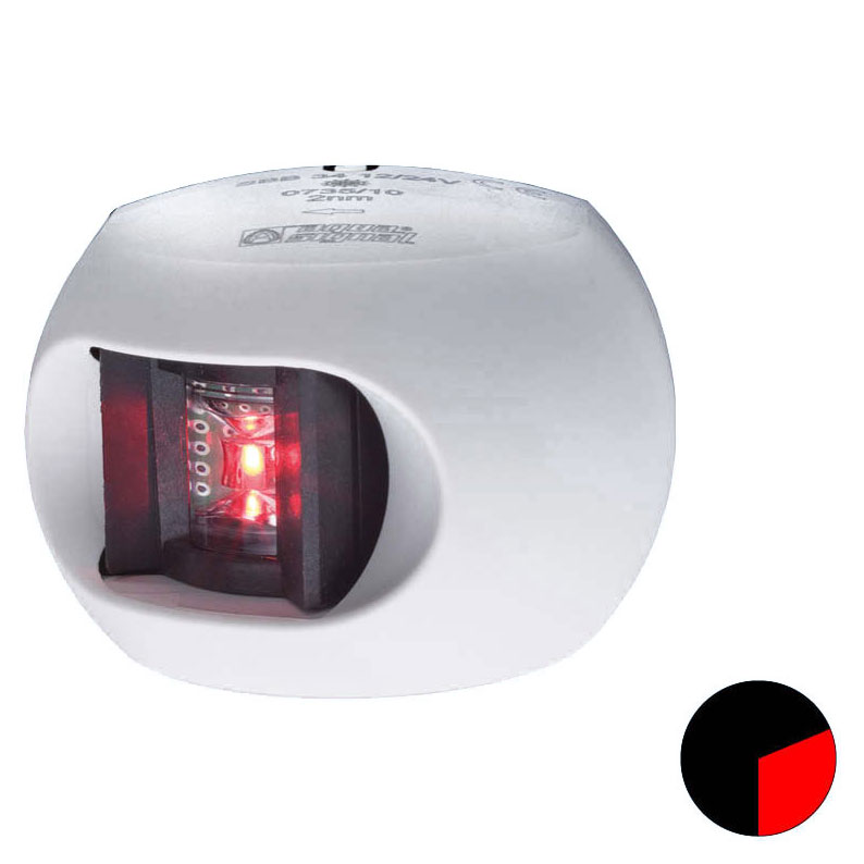 Aqua Signal - Series 34 LED Port Navigation Light (White Housing)