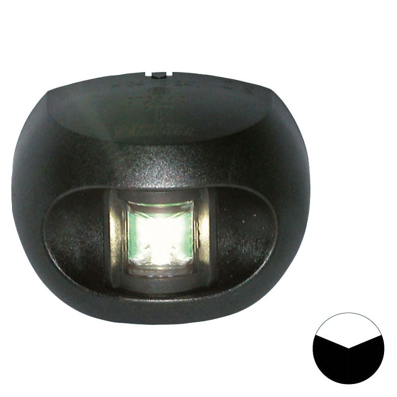 Aqua Signal - Series 34 LED Stern Navigation Light (Black Housing)