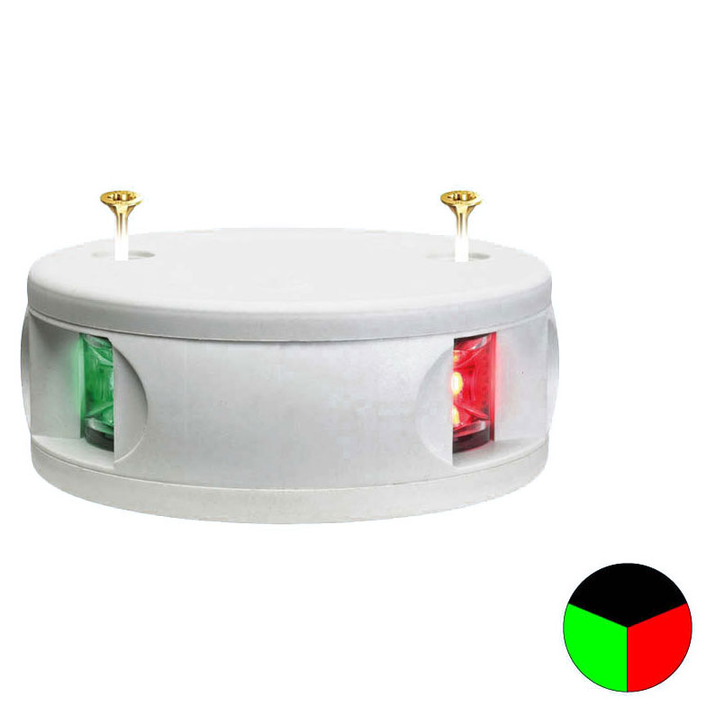 Aqua Signal - Series 34 LED Bi-Colour Navigation Light (White Housing)