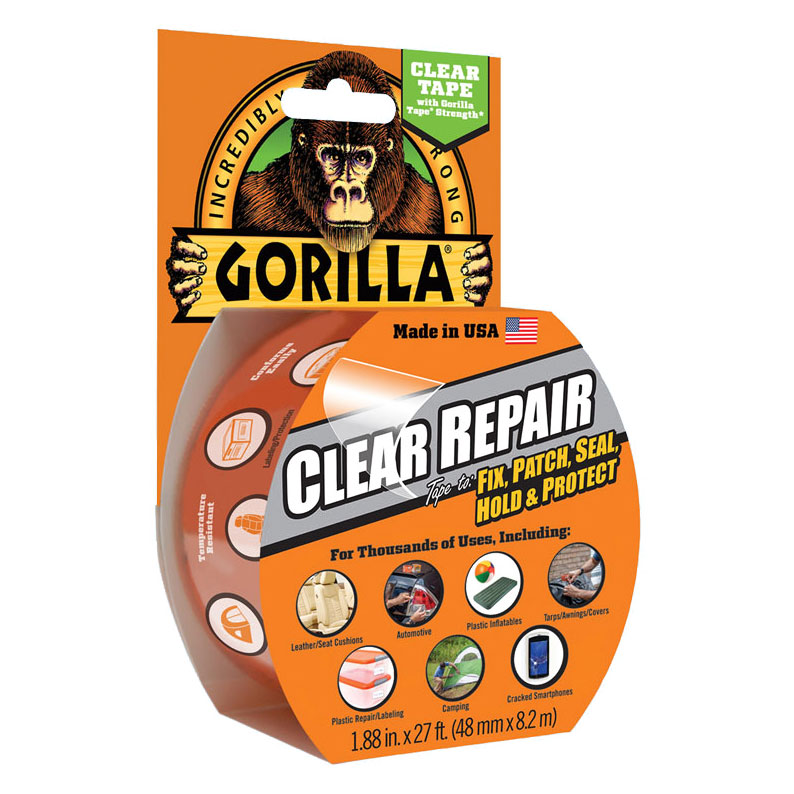 Gorilla - Waterproof Clear Repair Tape