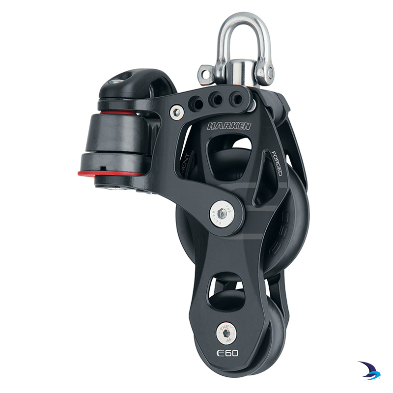 Harken - Element Fiddle Block with Cams 60mm